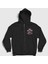 Unisex Siyah Blessed Mma Ufc Max Holloway Fermuarlı Kapüşonlu Sweatshirt 1
