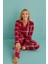Kadın Genç Milan Önden Düğmeli Uzun Kollu Pijama Takımı | 50701-68 4