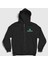 Unisex Siyah Logo Oyun Delta Force Hawk Ops Fermuarlı Kapüşonlu Sweatshirt 1