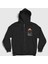 Unisex Siyah Titans Skibidi Toilet Fermuarlı Kapüşonlu Sweatshirt 1