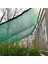 Bahçe Gölgeleme Filesi – 55 Lik Çit Filesi – Siyah Şeritli Halkalı – Yeşil - 4 Metre x 80 Metre 1