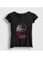 Kadın Siyah Poster Rock Nin Nine Inch Nails T-Shirt 1