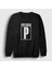 Unisex Siyah Logo Müzik Portishead Sweatshirt 1