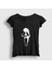 Kadın Siyah Maske Çığlık Korku Filmi Scream T-Shirt 1