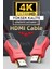 HDMI Kablo 1.5 Metre Örgü Sargılı Dayanıklı Full Hd Televizyon / Monitör / Tv HDMI Kablosu 2