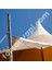 120 gr Beyaz Branda – Kenarları Halkalı – Balkon Brandası – Kar ve Su Geçirmez - 15 Metre x 11 Metre 2