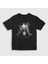 Çocuk Siyah Skull Ghost Rider Hediye Motorcu T-Shirt 1