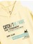 Kapşonlu Uzun Kollu Slogan Baskılı Oversize Sweatshirt 3