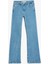 Uzun Ispanyol Paça Düğmeli Dar Kalıp Denim Pantolon - Flare Jeans 3