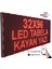LEDEKSİS 32X96CM Tek Taraflı Wifi LED Tabela Kayan Yazi(Telefondan Yazılar Değişebilir ) 1