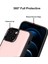 Apple iPhone 13 Uyumlu Deri Arka Kapak Nu2 Pembe 2