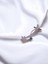 Yıldız Desenli Çelik Silver Earcuff Küpe 1