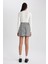 Pilise Kareli Mini Etek B2463AX23AU 5