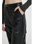 Suni Deri Pantolon Wide Leg Geniş Bol Paça Kargo Cepli Basic Düz B0462AX23AU 5