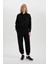 Fit Kapüşonlu Skuba Dalgıç Sporcu Sweatshirt B0962AX23WN 2