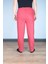 Kadın Süet Pijama Tek Alt | Kalpli Kırmızı 3