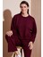 Streç Bisiklet Yaka Oversize Fit Scuba Sweat Bayan Sweat 5865879 1