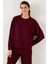 Streç Bisiklet Yaka Oversize Fit Scuba Sweat Bayan Sweat 5865879 5