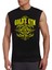 Golds Gym Siyah Kesik Kol / Kolsuz T-Shirt 1