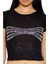 Rhinestone Crop Tişört 3