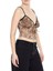 Leopar Desenli Askılı Bluz 4