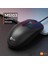 MS103 USB Kablolu 1000DPI 3 Tuşlu Optik Mouse Siyah 2