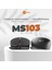 MS103 USB Kablolu 1000DPI 3 Tuşlu Optik Mouse Siyah 3