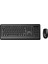 KW202 Kablosuz Türkçe Q Klavye & Mouse Set Siyah 1