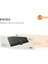 KW202 Kablosuz Türkçe Q Klavye & Mouse Set Siyah 8