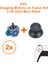 2 Adet Ps5 Analog Motoru ve Başlık Topuz Set 1