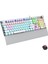KG1102 USB Kablolu Red Switch Makro Tuşlu RGB LED Aydınlatmalı Mekanik Gaming Türkçe Q Metalik Klavye 1