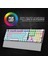 KG1102 USB Kablolu Red Switch Makro Tuşlu RGB LED Aydınlatmalı Mekanik Gaming Türkçe Q Metalik Klavye 2