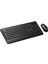 KW202 Kablosuz Türkçe Q Klavye & Mouse Set Siyah 10