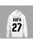 Rafa Futbolcu 27 Numara Forma Baskılı Unisex Kapüşonlu Sweatshirt 1
