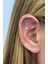 1 Adet G23 Tıtanıum ( Titanyum ) Zirkon Taşlı Hidden Helix Flat Lobe Uyumlu Piercing 1