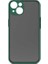 Apple iPhone 14 Kılıf Hux Kapak-Koyu Yeşil 1