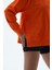 Daily Core - Turuncu Oversize Yarım Fermuarlı Sweatshirt 3