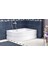 Ferısya Asimetrik Oval Mini Küvet 80*100 2