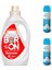 Doğal Sıvı Çamaşır Deterjanı Boron Beyazlar İçin 26 Yıkama+ Bortam Dezenfektan 500 ml*2 Adet 1