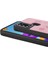 Galaxy A21S Kılıf Parlayan Kabartmalı Ikonik Figürlü Amas Silikon Kapak-Pembe 3