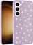 Galaxy S23 Kılıf Parlak Taşlı Tasarım Pırlanta Kapak-Pembe 2