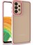 Galaxy A33 5g Kılıf Flora Kapak-Rose Gold 1
