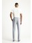 Super Slim Fit Ekstra Dar Kesim Beli Lastikli İpli Gofre Likralı Klasik Kumaş Pantolon 2