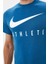 Dri-Fit Training Swoosh Standart Kesim Mavi Erkek Tişört 3