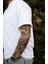 Giyilebilir Maori Desenli Kol Dövmesi 3D Baskılı Tattoo 2