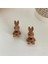 Rabbit Küpe Koyu Renk 1