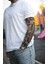 Giyilebilir Skull Eyes Kol Dövmesi 3D Baskılı Tattoo 1
