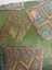 Kırlent Kılıfı 4 Adet 45*45 Saten Kumaş Patchwork Desen. 5