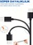5V 2.0 USB + Type-C Girişli Hızlı Şarj ve Data Kablosu TN-C04 4