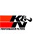 K&n Performance Fılters Sticker Logo 11X5 cm 1